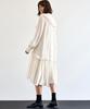 MITTE Pleats Collor Shirring Dress_Cm