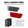 Real Soft Carbon Fiber Sticker For Ford Focus SE RS ST Ecoboost 2012 2013-2015 2016 2017 2018 LHD RHD Car Passenger Glove Box