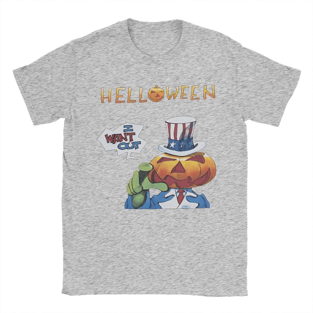 Unisex TShirts Helloween 2 Leisure 100 Cotton Tees Short Sleeve T Shirt Crewneck Tops Classic