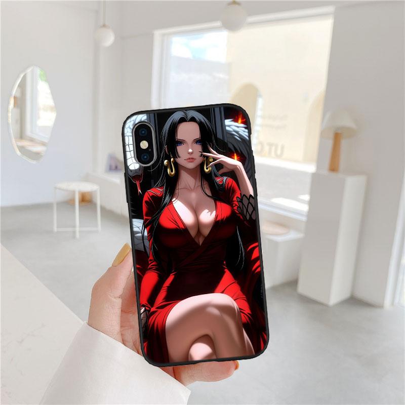 

FM35 One Piece Boa Hancock Phone Case for Motorola Edge 60 60s 70 G86 G56 G54 E14 G04S G45 G54 G64 S30 S50 X30 X40 X50 Pro Power Motorola Moto G54 Power