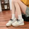 Daddy shoes women's summer breathable mesh small platform sports shoes women's 2025 college style casual women's shoes