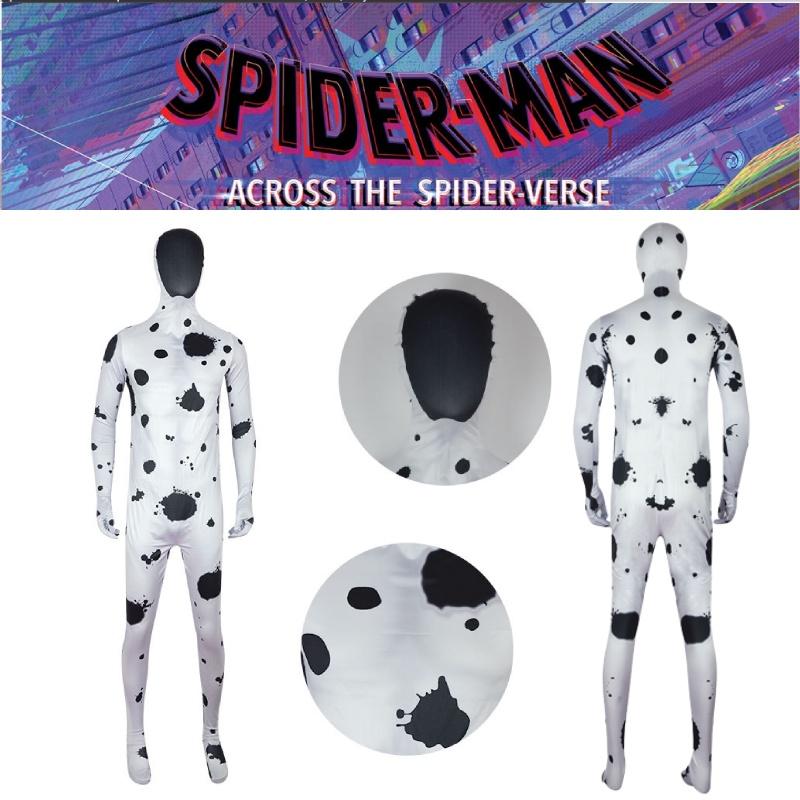 Marvel Spider-man Villain Spotted Bodysuit Cosplay Costume Funny Streetwear Style