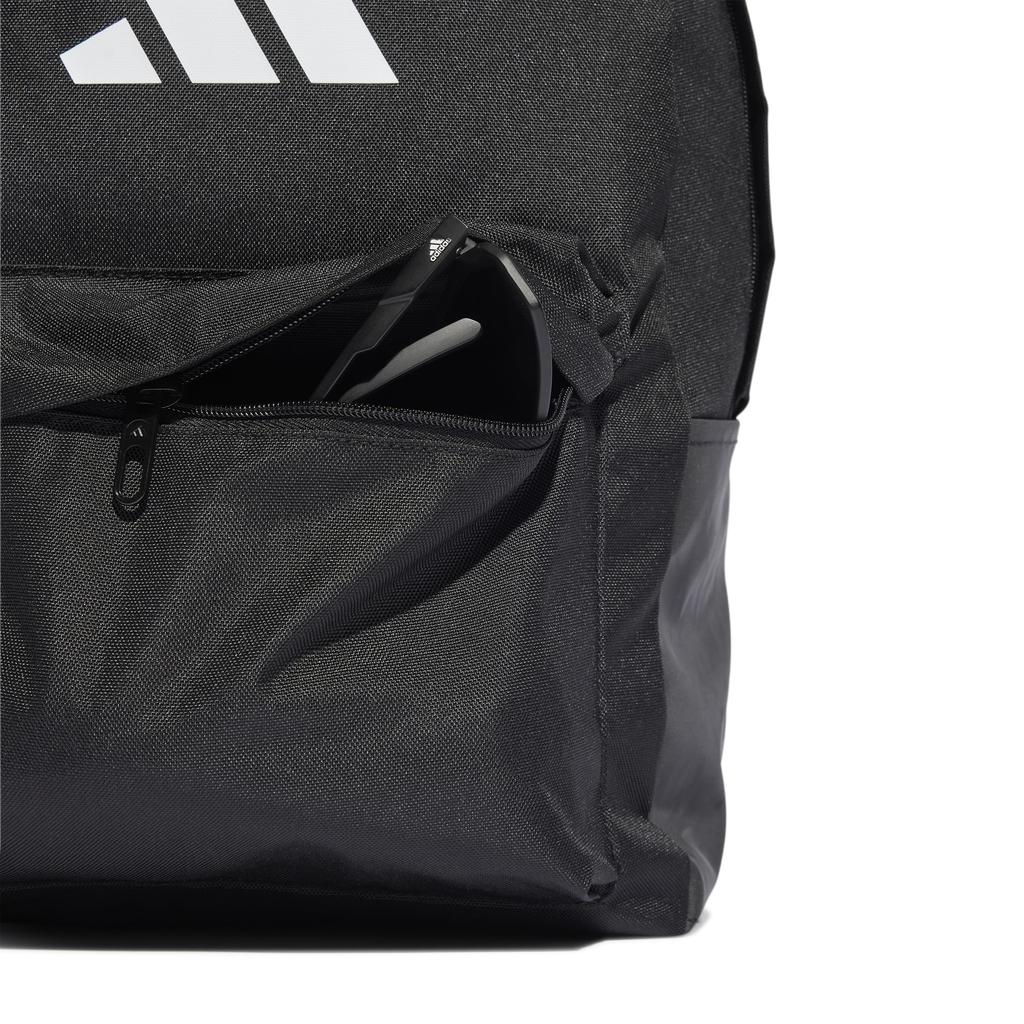Adidas Classic 3BARS Unisex Backpack, Adult, KSI74, Black/White (JI6953)