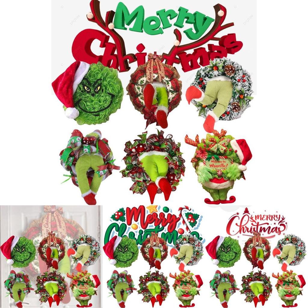 Inspirierter Weihnachtskranz Festliche Feiertagsdekoration für fröhliche saisonale Feiern