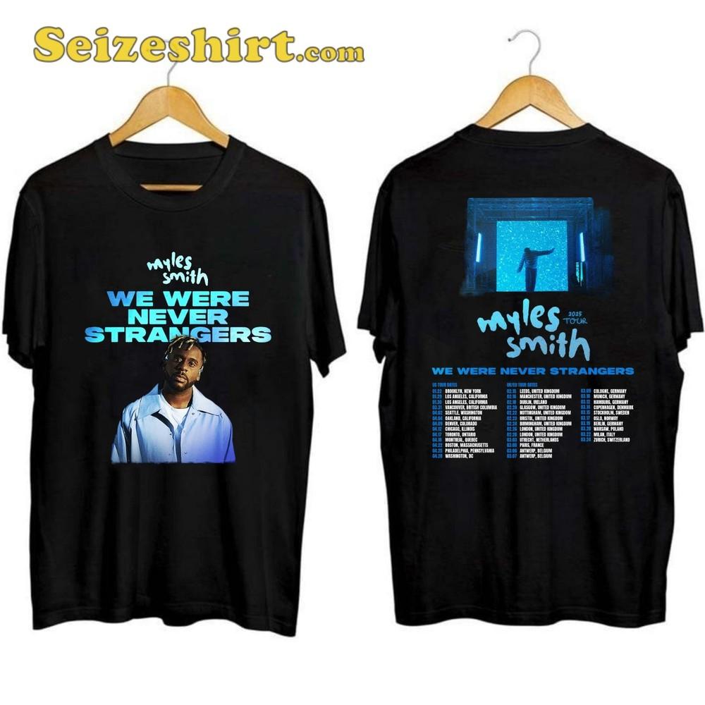 Myles Smith World Tour 2025 T-Shirt Unisex T-Shirt S