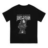 Unisex's Singers And Actors In The American Pop Music Industry T Shirt Janet Jackson Czysta bawełna Ubrania Nowość Krótki rękaw