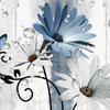 Polyester Bathroom Curtain Thickened Floral Butterfly Curtain Rustic Shower Curtain  Home Decor