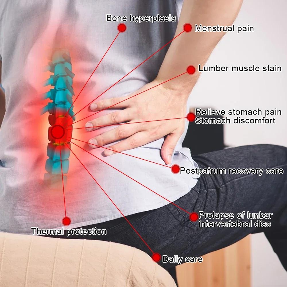 Tourmaline Automatic Heating Magnetic Belt Belt Support Back Waist for Men's Waist