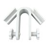 Clamp-On Hose Guide for Water Changes and Filling, Hand Screws with U-Shaped Support for Bucket, Fence, and Wall Use