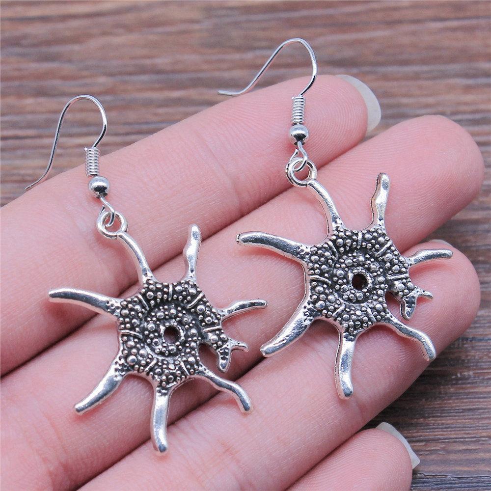 Bold Hot-Selling Marine Life Mermaid Drop Earrings Elegant Valentine's Gift for Formal Occasions