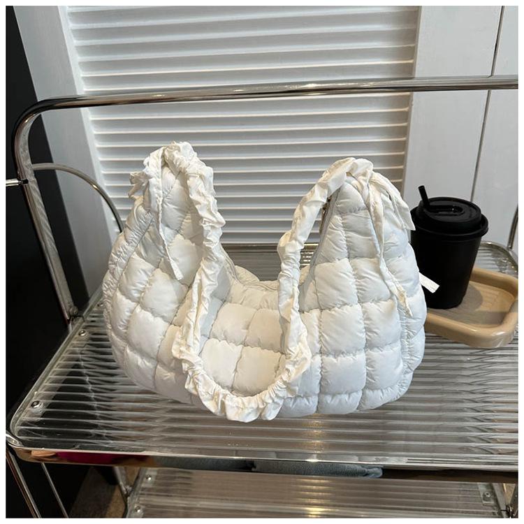 2023 Trendy Pleated Shoulder Bag for Women - Early Autumn Versatile Underarm Style