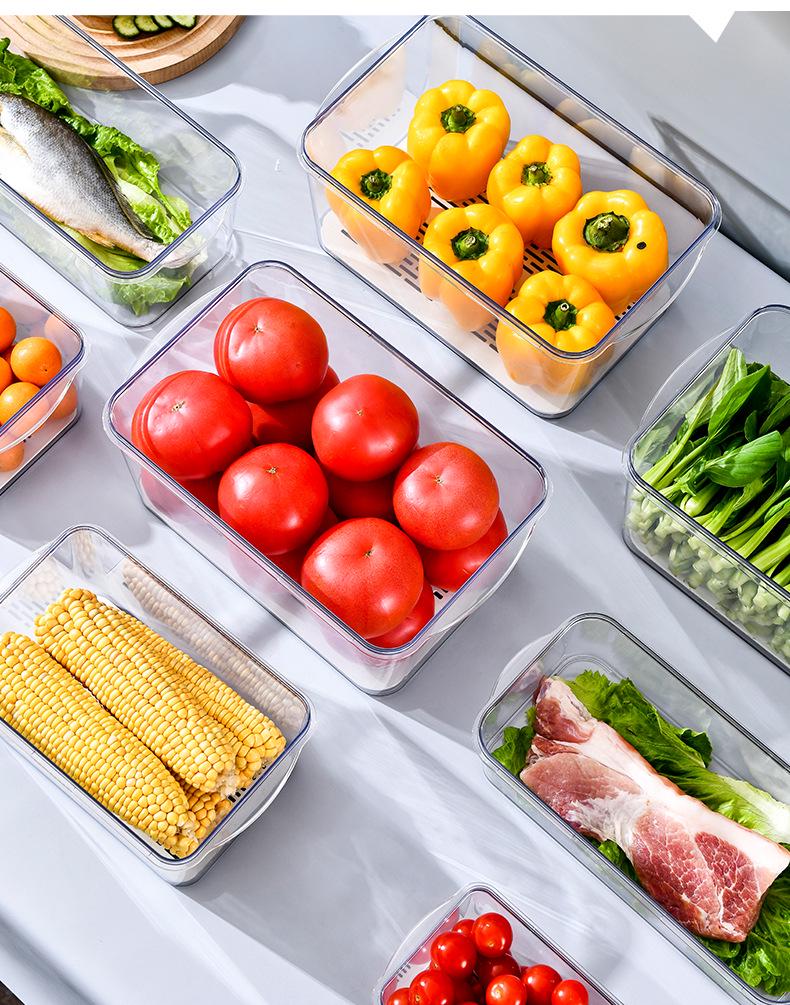 Frischebox in Lebensmittelqualität: Kühlschrank-Organizer für Obst & Gemüse