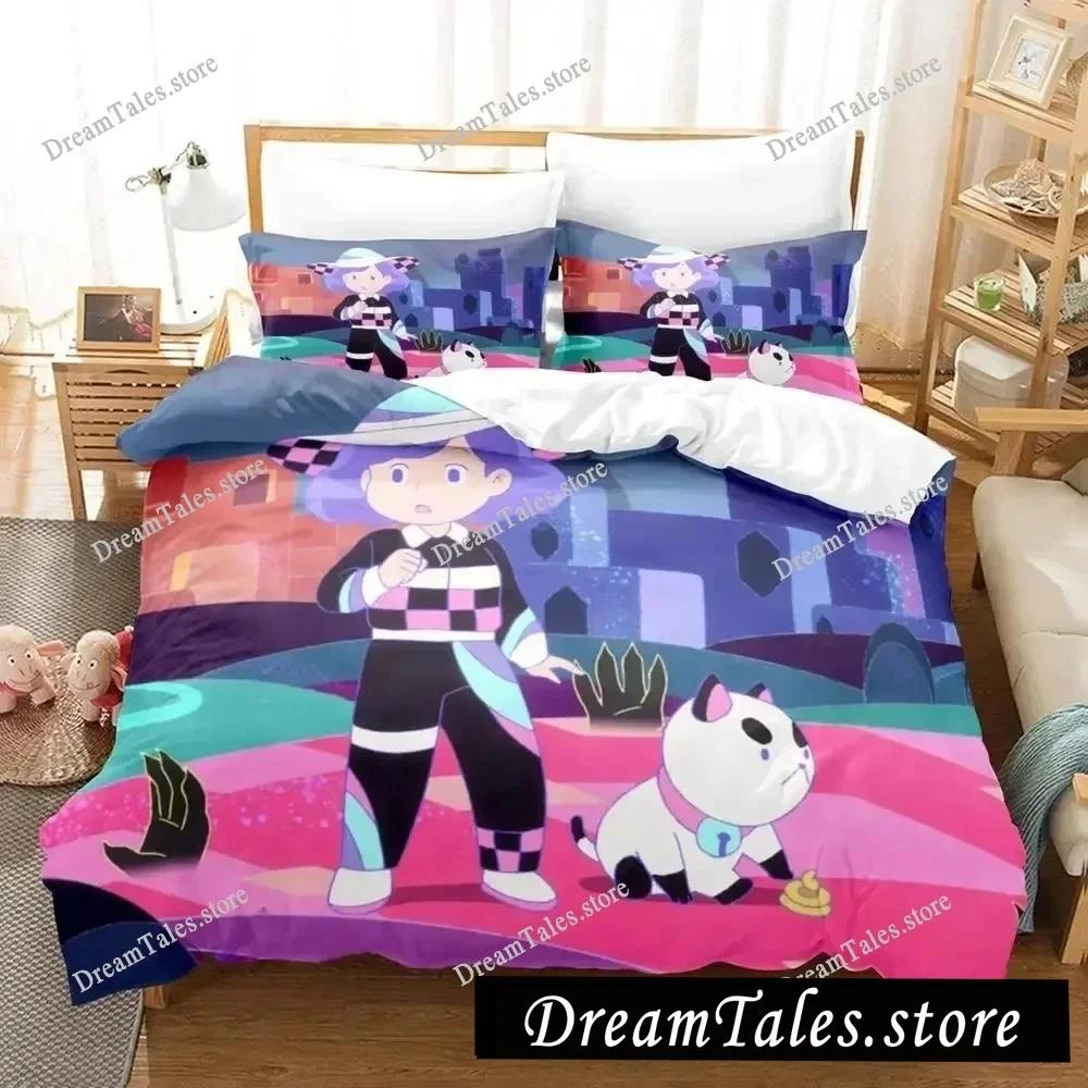 Home Textile Cartoons Bee Puppy Cat Cover Duvet Cover Pillow Case Boy Girl Polyester Bedding Set King Queen Twin Size