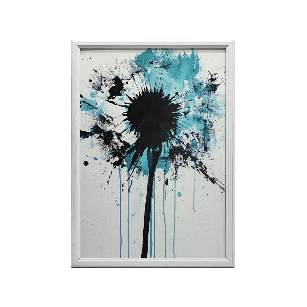 Plakat Dmuchawiec W Ruchu Plakat Dmuchawiec W Ruchu, 50X70 Cm, Rama Drewniana Jasny Dąb, Papier Matowy 230 Gsm