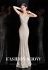 JINZUOMA Meerjungfrau Lang Party Abend Pailletten Slim Elegant für und Abschlussfeiern Damenkleid, Kleid, Kleid, Kleid, Kleid, Passform, V-Ausschnitt, Formell, Sexy,