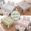 INS Modern Waterproof & Stain-resistant PEVA Tablecloth