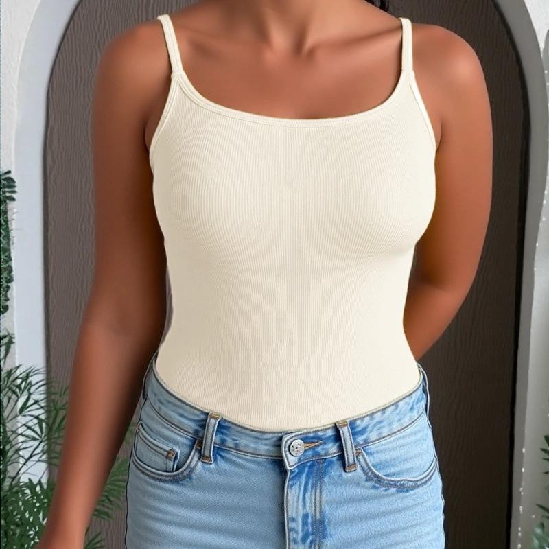 Women's Cross-Back Strappy Everyday Wearable Versatile Base Layer