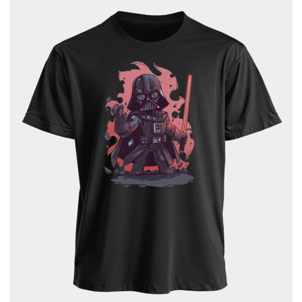 American Star Wars Peripheral Printing Cotton Short Sleeve Mens and Womens Summer Loose Daily Commuter Crew Neck TShirt