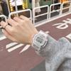 Transparent Clear Electronic Urethane Digital Wristwatch [Gaeun Store] Digital Wristwatch