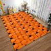 3D Orange Woven Pattern Carpet for Bedroom Living Room Home Décor Suitable for use as an anti-slip for living room bedroom sofas