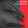 Extra Padded Bike Seat Cushion Cover 3D Printed Bike Saddle for Men/Women Carbon Fiber Bike Seat
