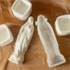 3D Virgin Mary Figurine Silicone Candle Molds for Epoxy Resin Candle Soap Making Home Decoration Temperature Resistant