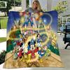 Mickey and Minnie Cartoon Blanket: Adorable, Warm, and Perfect for Home Decoration  Living Room, Travel, and All Seasons