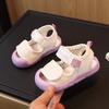 Summer Mesh Sandals for Girls Ergonomics Anti-slippery Infant Girl's Sandals Breathable Toddler Shoes for Summer Beach Shoes