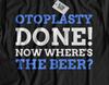 Unisex Funny Pinned Ears Surgery T-Shirt Otoplasty & Ear Correction Gifts