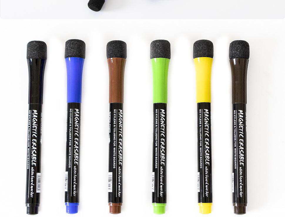 Eco-Friendly Water-Based Whiteboard Markers for Kids – Easy Erase, Bold Colors, Large Tip