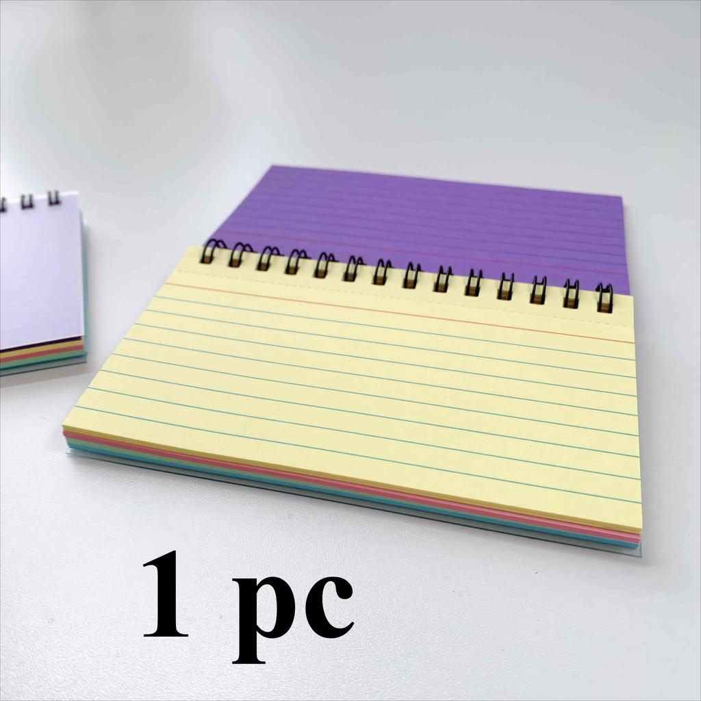 1/2/3 Small Color Spiral Notebooks, Compact Notebooks Suitable for Home/office/school, Stationery and Notepad, Work