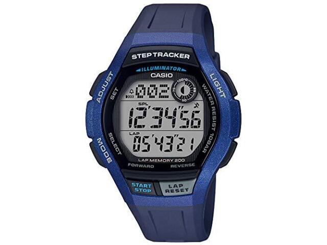 

CASIO Sports Gear WS-2000H-2AJF Men s Watch Blue 200 lap data memories NEW
