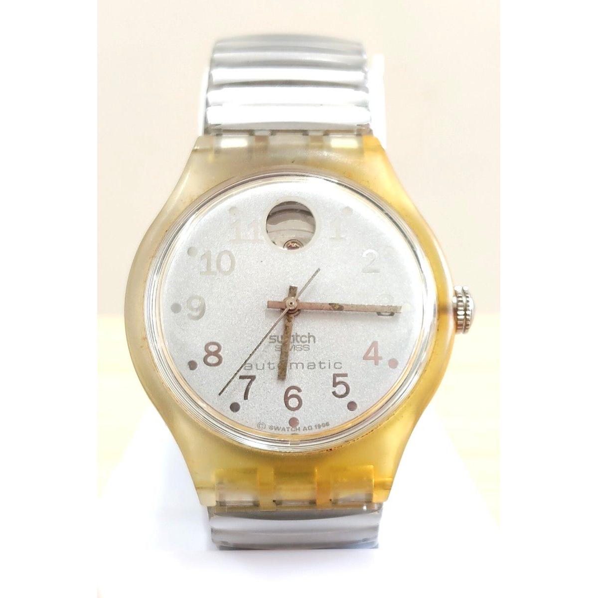 Used SWATCH Swatch AUTOMATIC Body & Soul AG1996 Watch Automatic Analog Skeleton