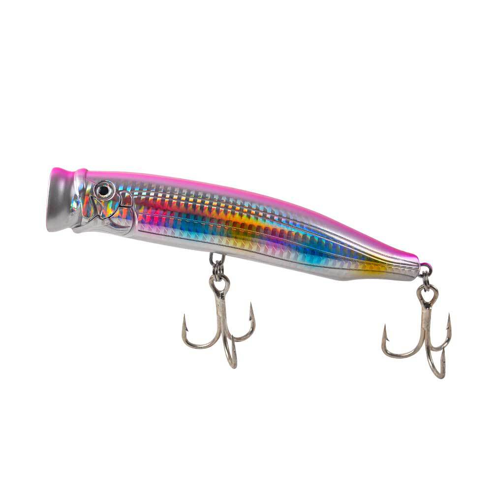 Sea Fishing Surface Wave Climbing ABS Artificial Hard Bait Poppers Lure with Hooks Long Casting Water Splash Bionic