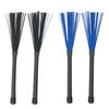 1Pair Professional Nylon Drumsticks Brushes Replacement Retractable Wire Brush Rod Drum Sticks Brush Easy To Use