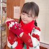 Kids' Warm Fleece-Lined Reindeer Flip-Top Gloves for Christmas & New Year