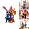 Entzückendes Zootopia/Zootropolis Judy Hopps Nick Wilde Hase und Fuchs Plüschtier