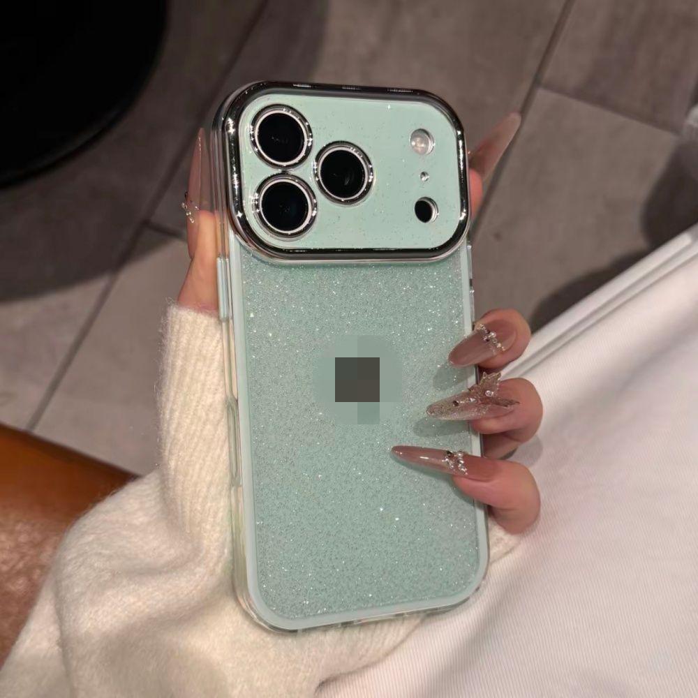 Luxus Glitzer Handyhülle für iPhone 17/16 Promax/15 Weiblich/14
