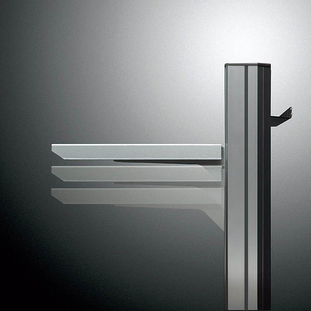 KOKUYO Desk Shelf, Silver, EAS-DSF6004NC