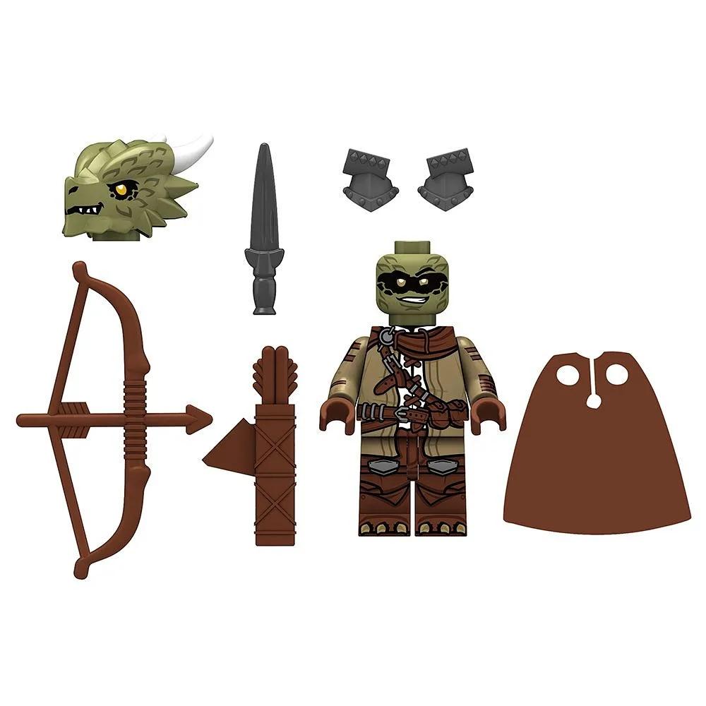 Vintage Warrior Building Blocks Minifigures Children's Toys