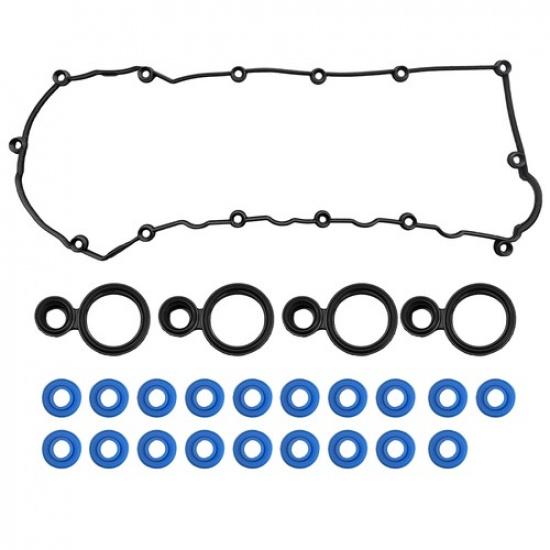 Valve Cover Gasket Set Rubber Black For Chrysler 200 C LX 2.4L 2015-2017 VS50914