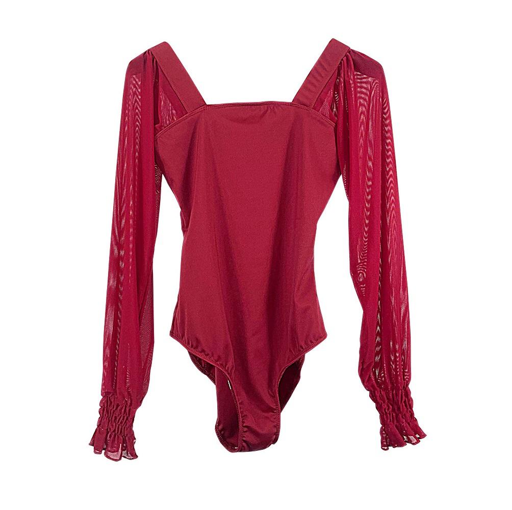 Ballet Dance Costume, Women's Summer Chinese Dance Jumpsuit, White Gymnastics Costume, Body Suit, Aerial Yoga Practice Suit, Body Suit