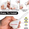 Riding Cycling Waterproof LED Lamp 4 Color Heart Ball Safety Warning Light Creative Silicone Bike Rear Taillight