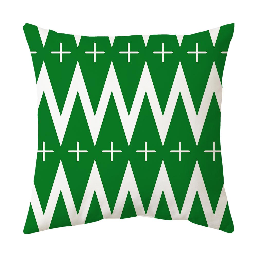 Față de pernă decorativă imprimată galben pentru casă, mașină, canapea