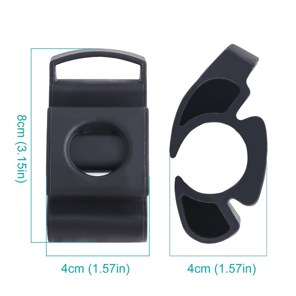 Cycling Heart Rate Monitor Stand Silicone Bike Handlebar Watch Holder Riding Smart Watch Mount for TOMTOM/TICWATCH/SUUNTO Watch
