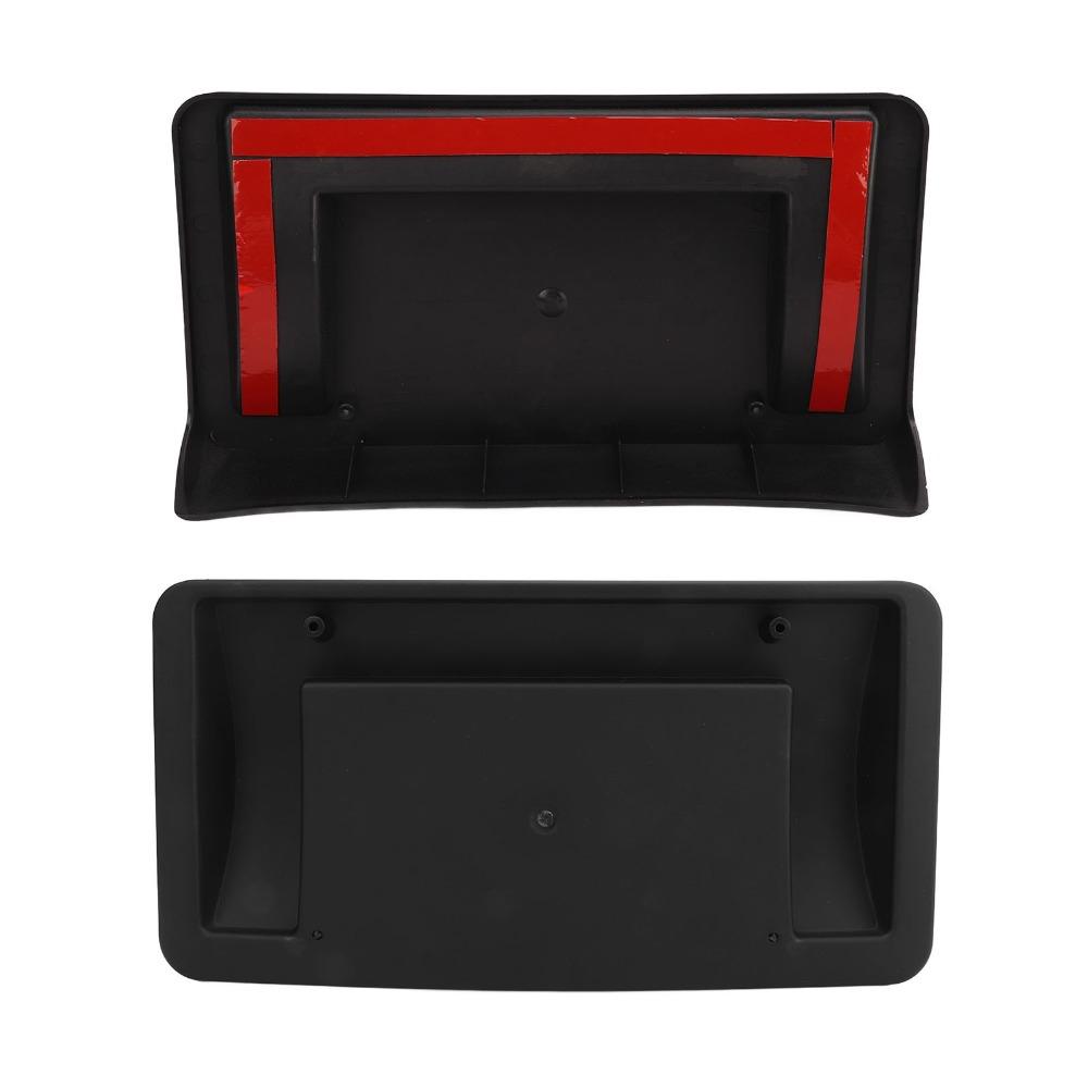 Wearproof Front Bumper License Plate Bracket for US Standard Models 2017 to 2023