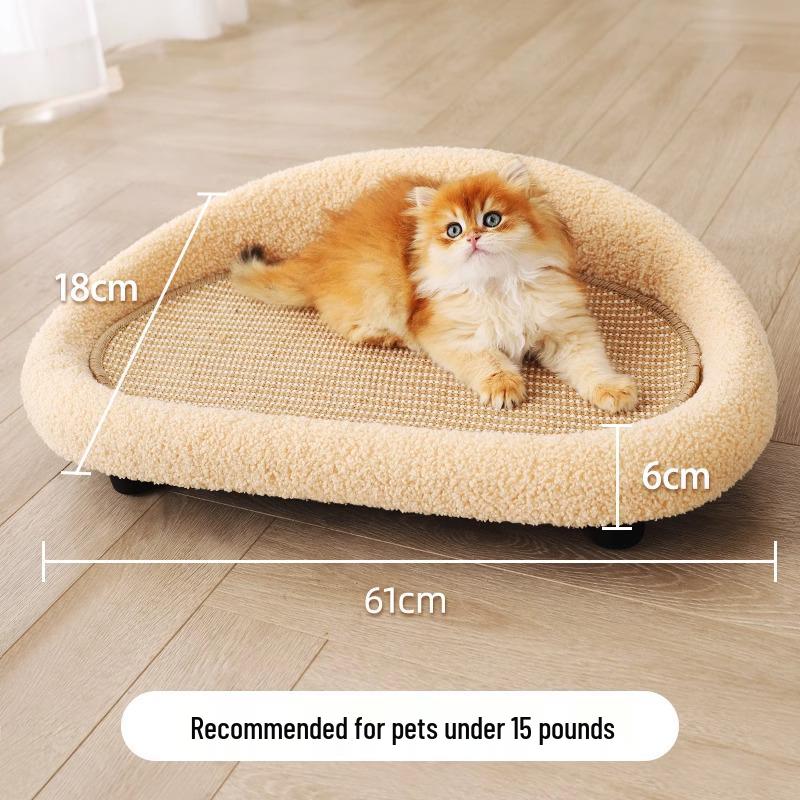 Elevated Cat Hammock: Year-Round, Removable & Washable Cat Bed