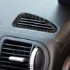 2Pcs Carbon Fiber Defogger Air Vent Cover Trim For Porsche Cayenne Sport 2003-10
