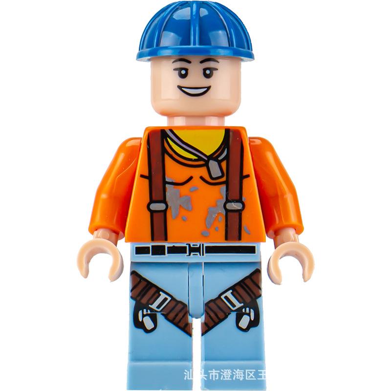 Ninja Warrior Superhero Military Doll Building Block Toy