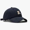 Summer Letter Women's Outdoor Curved Eave Soft Top Baseball Cap Fashionable Simple Sun Shading Sun Protection Duckbill Cap Men
